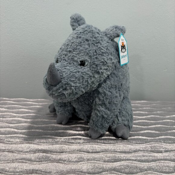 RARE Jellycat Rondle Rhino BNWT - Picture 6 of 7